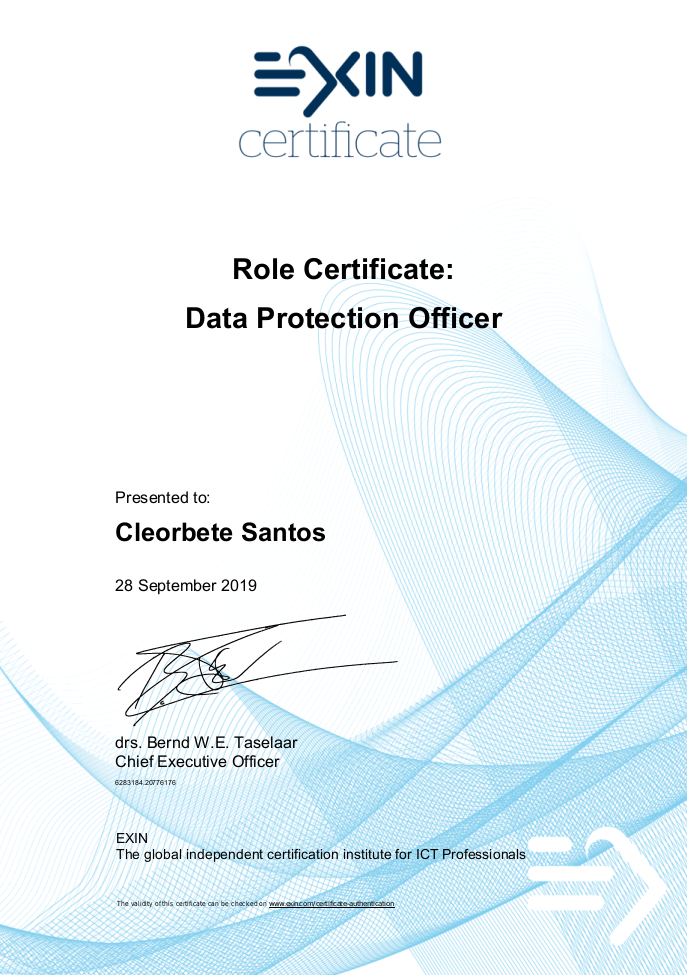 cleorbete-exin-dpo-data-protection-officer-certificate