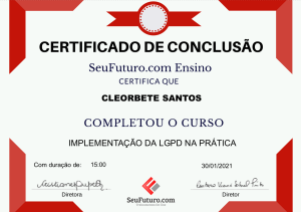 certificado-cleorbete-lgpd-seu-futuro